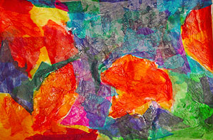 Tissue Paper Collage 08 15 13 Art Print By Cassandra, 55% OFF